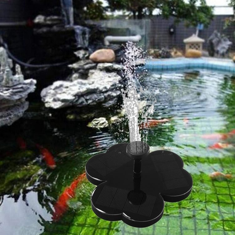 Courtyard Decoration Micro Water Pump Water Landscape Solar Three-leaf Fountain My Store