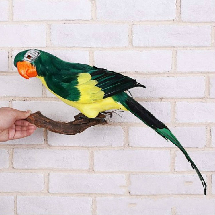 45CM Simulation Parrot Simulation Bird Macaw Foam Feather Parrot Sen Gardening Decoration My Store