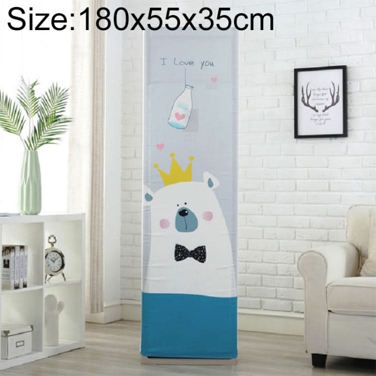 Simple Vertical Cabinet Type All Inclusive Air Conditioning Fabric Dust Cover