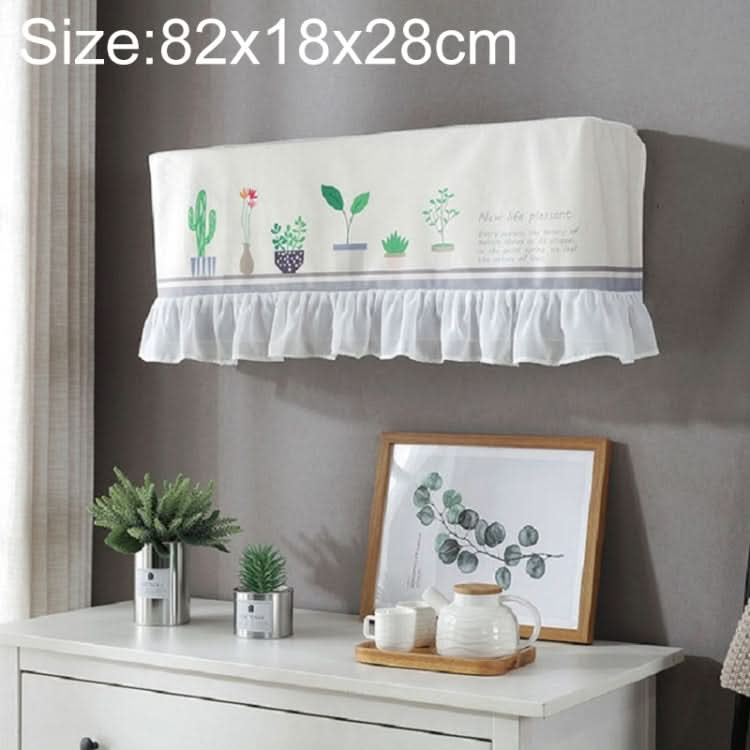 Fresh Literary Chiffon Lace Bedroom Air Conditioning Dust Cover, Series 2