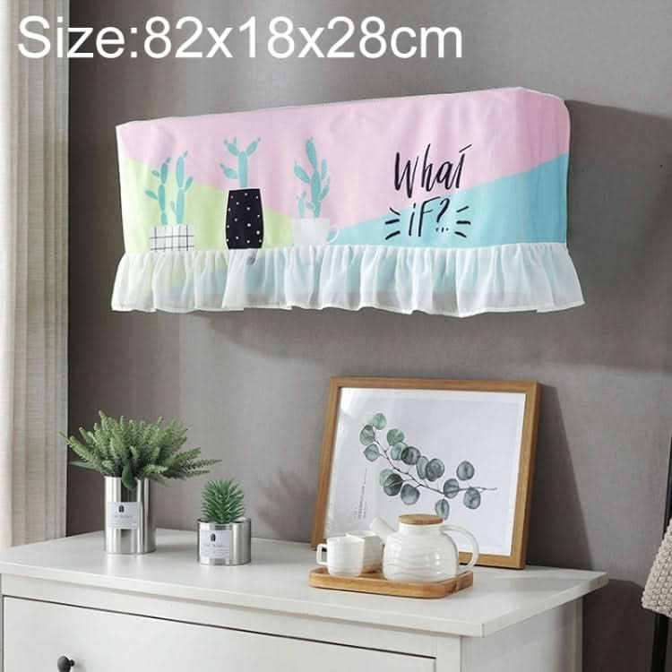 Fresh Literary Chiffon Lace Bedroom Air Conditioning Dust Cover, Series 2