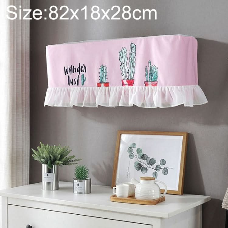 Fresh Literary Chiffon Lace Bedroom Air Conditioning Dust Cover, Series 2