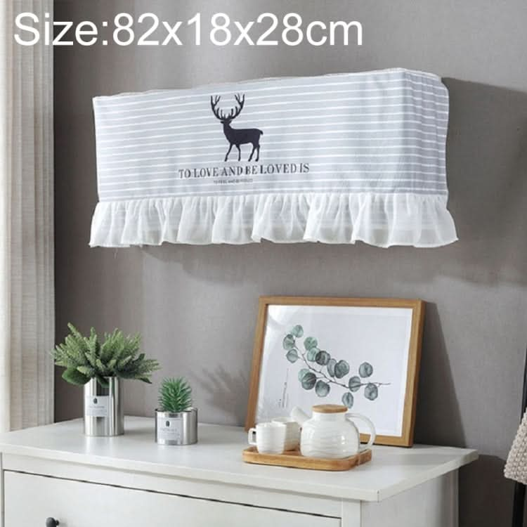 Fresh Literary Chiffon Lace Bedroom Air Conditioning Dust Cover, Series 2