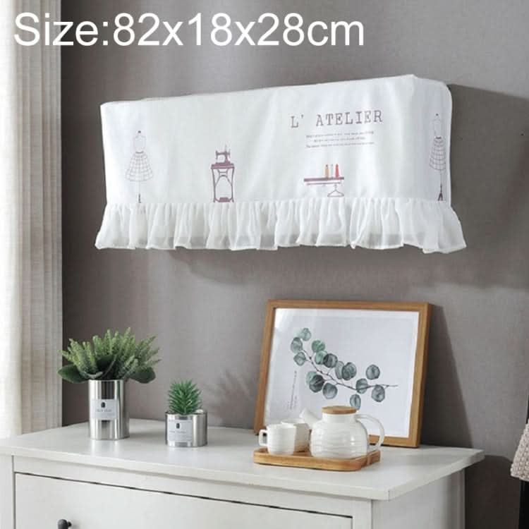 Fresh Literary Chiffon Lace Bedroom Air Conditioning Dust Cover, Series 2