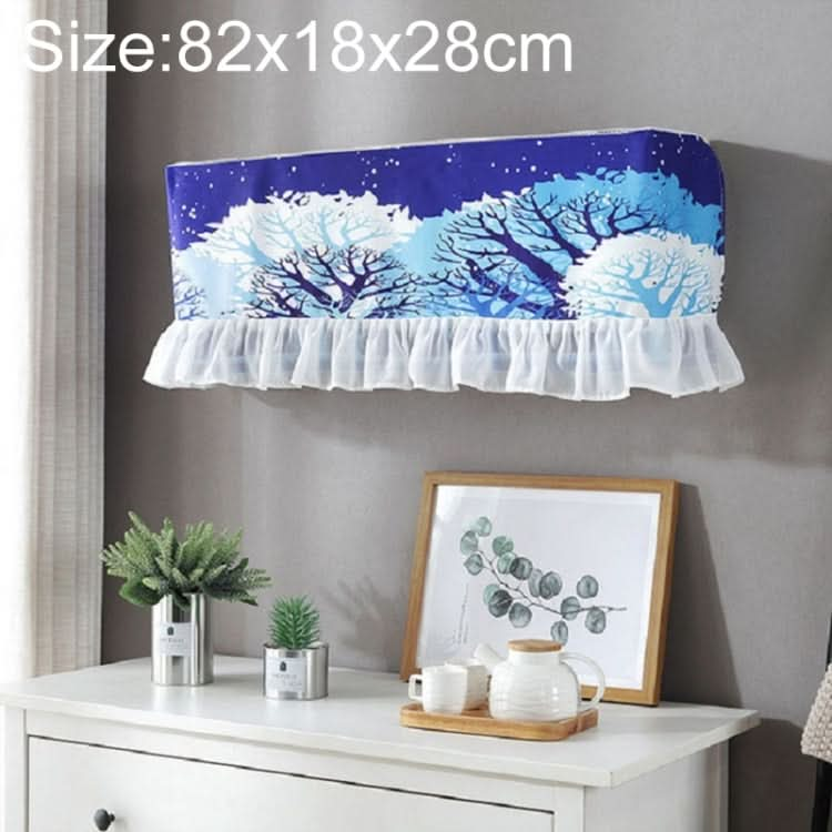 Fresh Literary Chiffon Lace Bedroom Air Conditioning Dust Cover, Series 2