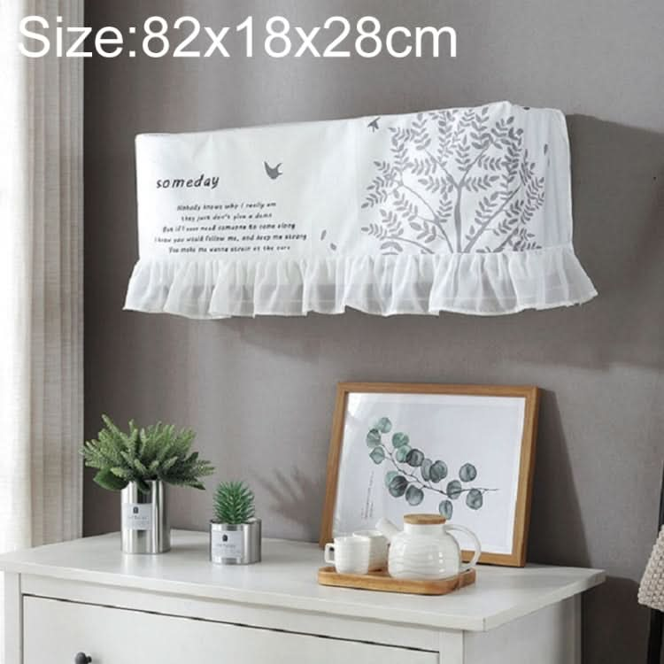 Fresh Literary Chiffon Lace Bedroom Air Conditioning Dust Cover, Series 2