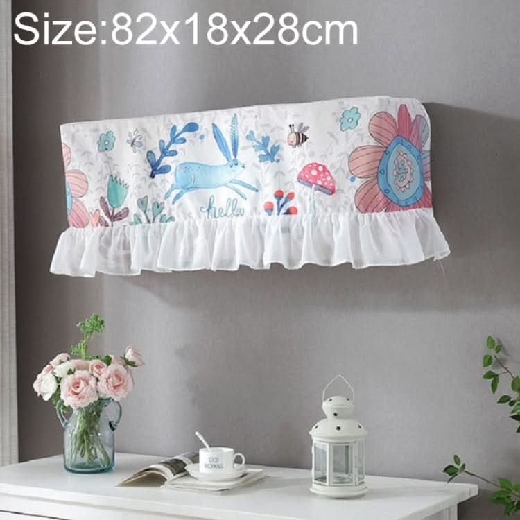 Fresh Literary Chiffon Lace Bedroom Air Conditioning Dust Cover, Series 2