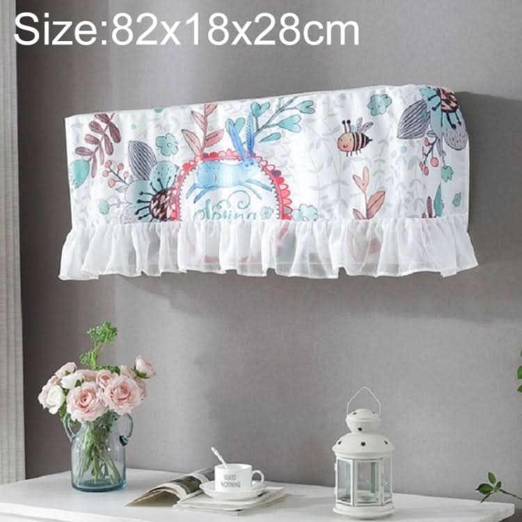 Fresh Literary Chiffon Lace Bedroom Air Conditioning Dust Cover, Series 2