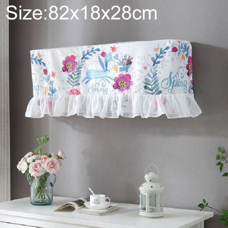 Fresh Literary Chiffon Lace Bedroom Air Conditioning Dust Cover, Series 2