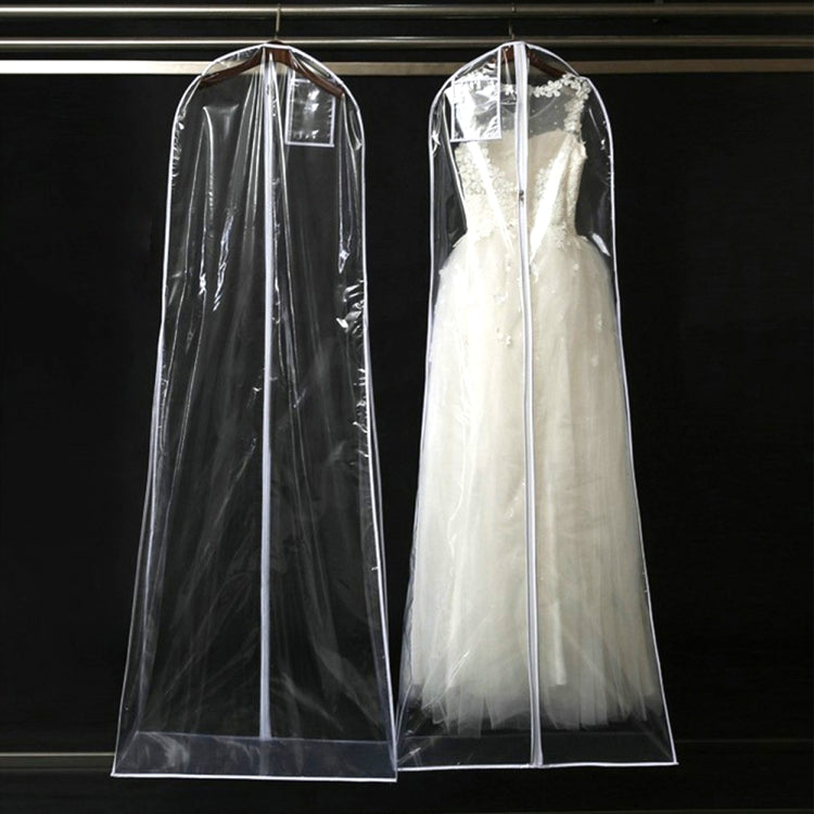 Transparent Coat Wedding Dress Gown Protective Cover Dust Cover Storage Bag Reluova