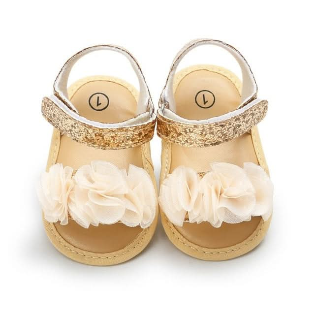 Flowers Baby Girls Shoes Anti-slip Sandals Prewalkers Walking Shoes Beach Sandals Reluova