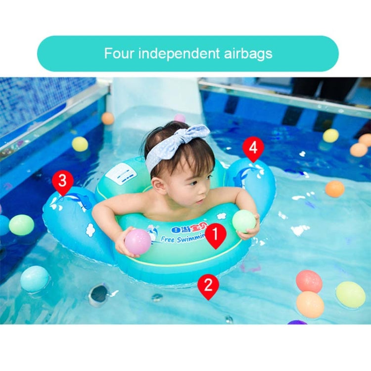 PVC Baby Inflatable Underarm Swim Ring with Side Flaps