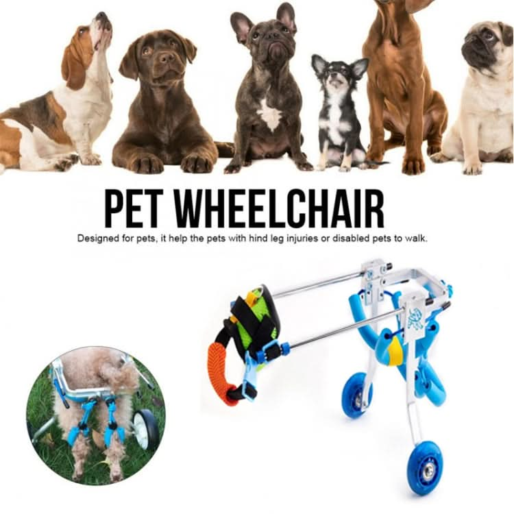 Pet Wheelchair Disabled Dog Old Dog Cat Assisted Walk Car Hind Leg Exercise Car For Dog/Cat Care - Reluova