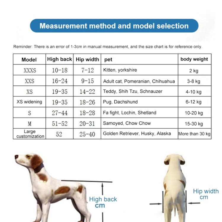 Pet Wheelchair Disabled Dog Old Dog Cat Assisted Walk Car Hind Leg Exercise Car For Dog/Cat Care - Reluova