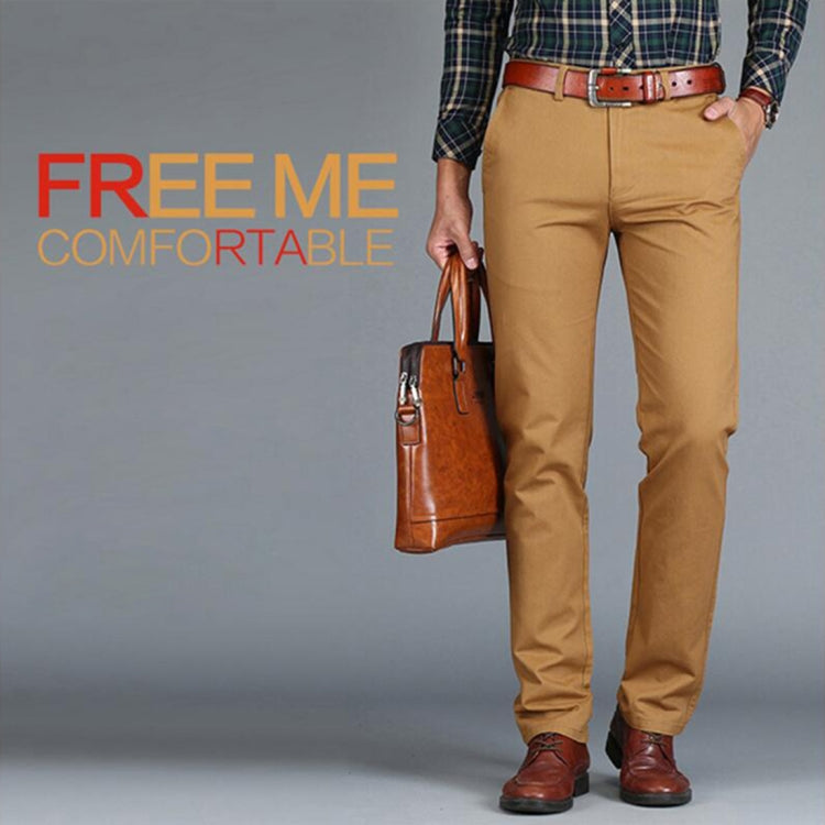 Straight Loose Casual Cotton Trousers for Men