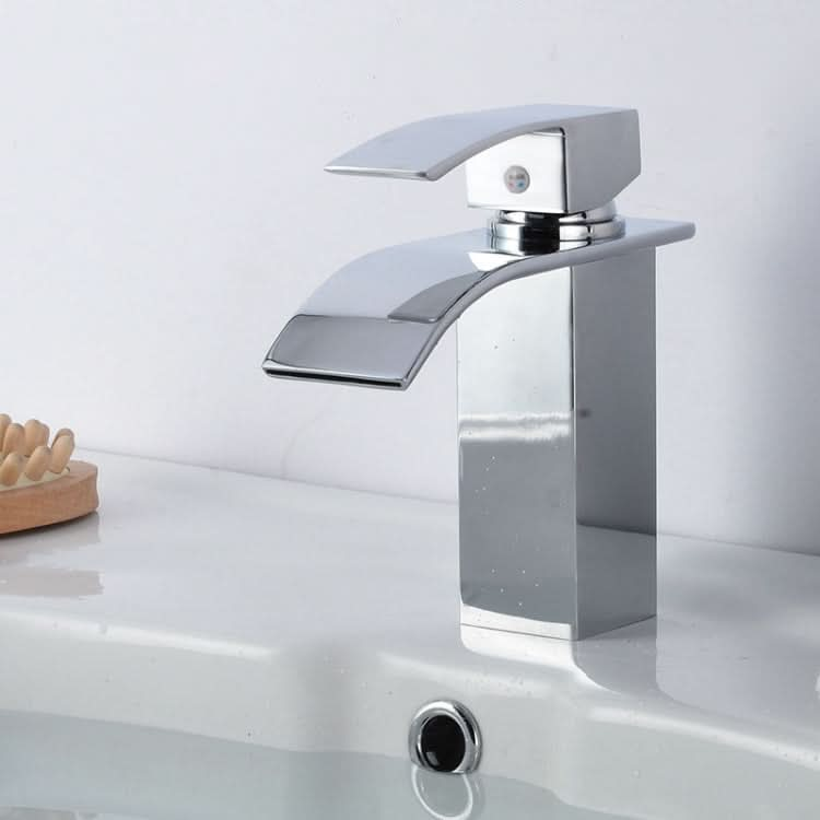 KOEN Waterfall Bathroom Faucet Sinks Mixer Tap Cold And Hot Water Tap - Reluova