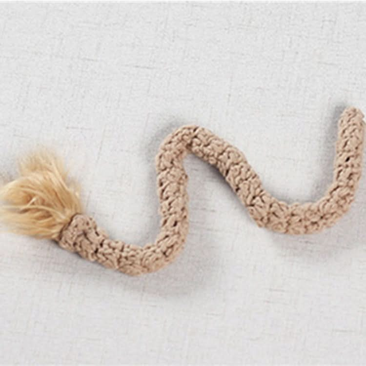 Newborn Photography Little Lion Wool Cartoon Hat and Tail Props My Store