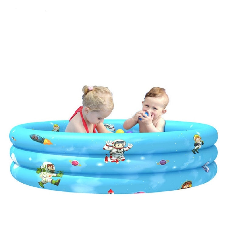 Household Indoor and Outdoor Children Round Three Rings Inflatable Swimming Pool Ball Pool