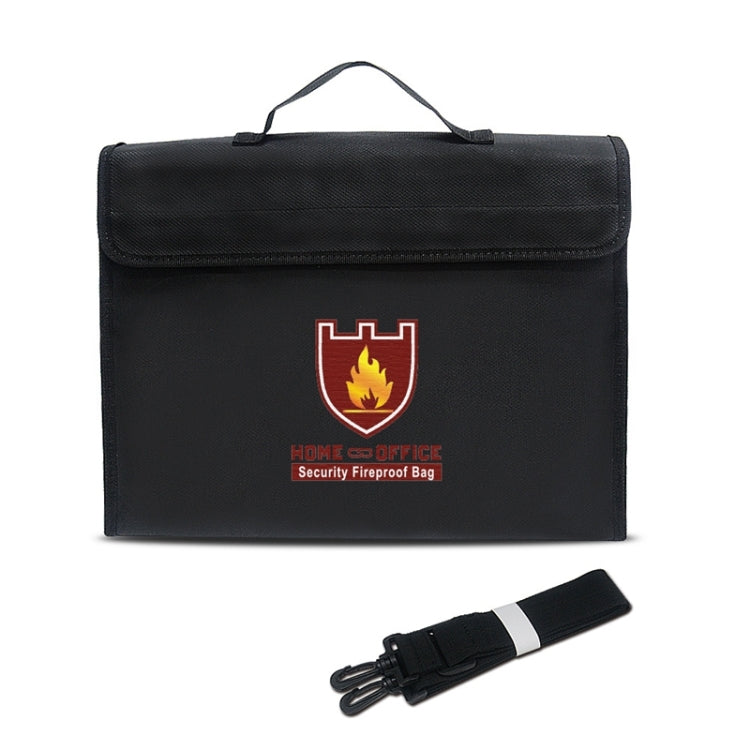 Office Fiberglass Cloth Filing Portable Fire Resistant Waterproof Safe Bag Folder My Store