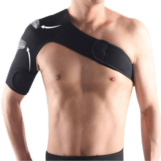 Breathable Adjustable Shoulder Support Brace Unisex Sport Compression Brace Strap Wrap Shoulder Belt Reluova