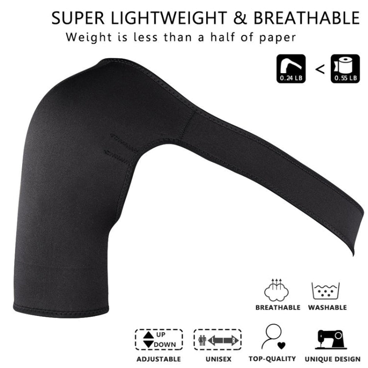 Breathable Adjustable Shoulder Support Brace Unisex Sport Compression Brace Strap Wrap Shoulder Belt Reluova