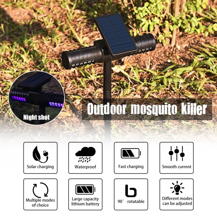 Solar Mosquito Killer Outdoor Waterproof Garden Light Villa Outdoor Mosquito Trap My Store