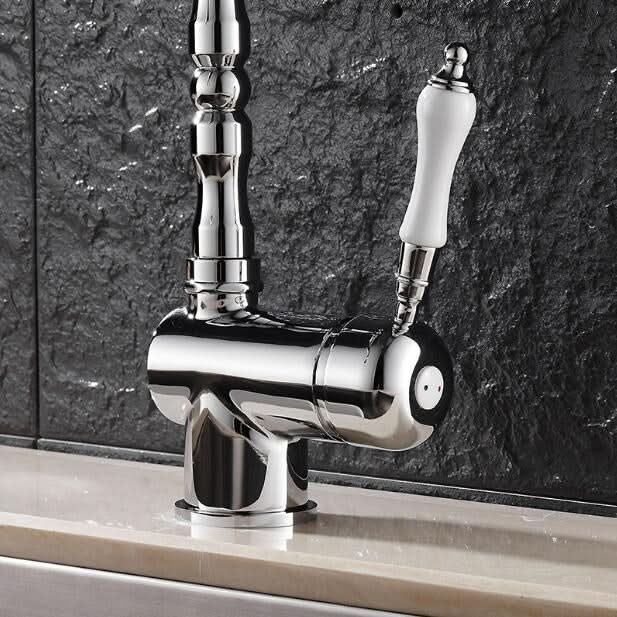 Kitchen Bathroom Faucet Hot and Cold Faucet Taps Sink Without Hose Reluova