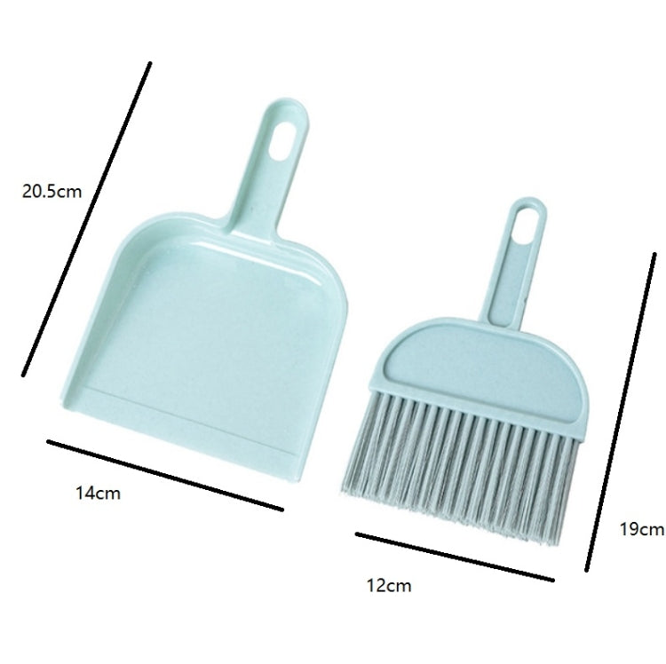 Household Mini Broom Desktop Small Broom Keyboard Brush Cleaning Tool Set Random Color