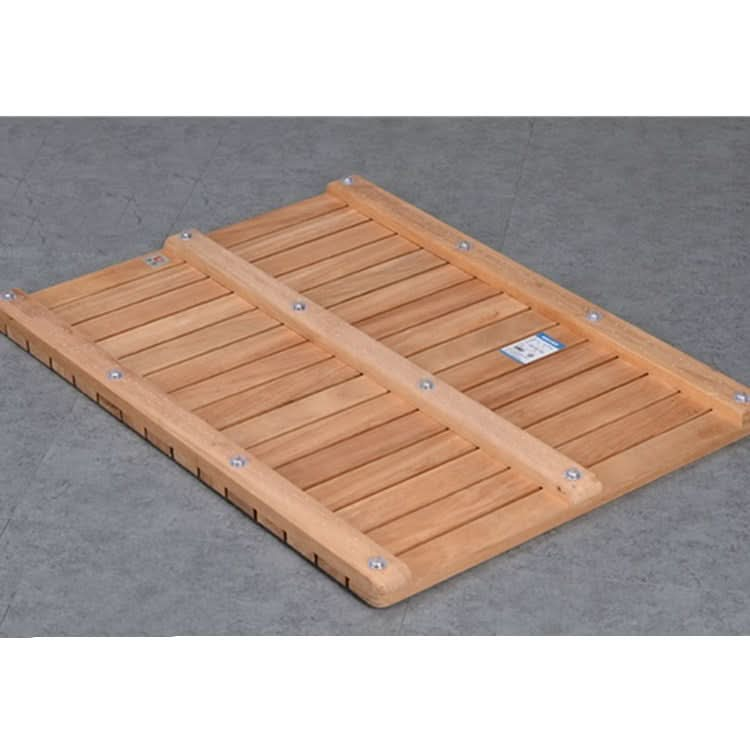 Golden Pear Wood  Solid Wood Non-slip Floor Mat Shower Room Mat No Paint Anti-corrosion Wood Floor