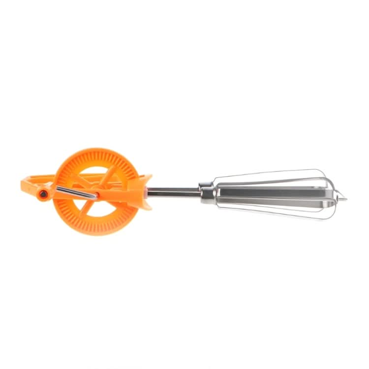 Double Rotation Hand Whisk Egg Beater Stainless Steel Kitchen Blender - Reluova