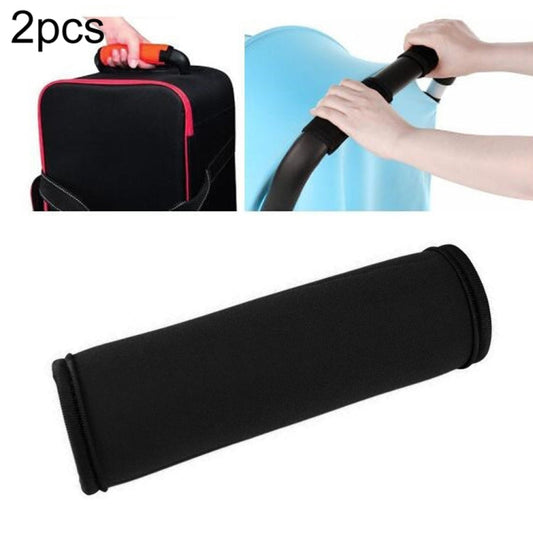 2 PCS Comfortable Neoprene Luggage Handle Wrap Grip Baby Universal Stroller Grip Protective Cover for Travel Bag Luggage Suitcase-Reluova