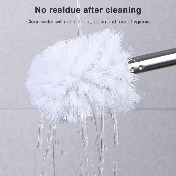 Stainless Steel Long Handle Toilet Brush Toilet Cleaning Brush