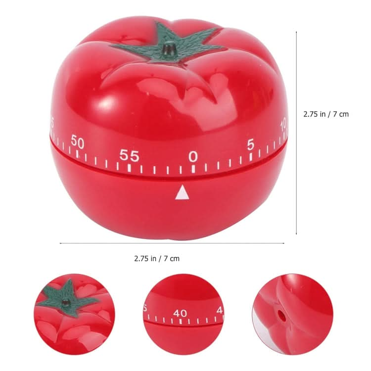 Creative Cute Tomato Shape Kitchen Mechanical Timer Alarm Reminder - Reluova