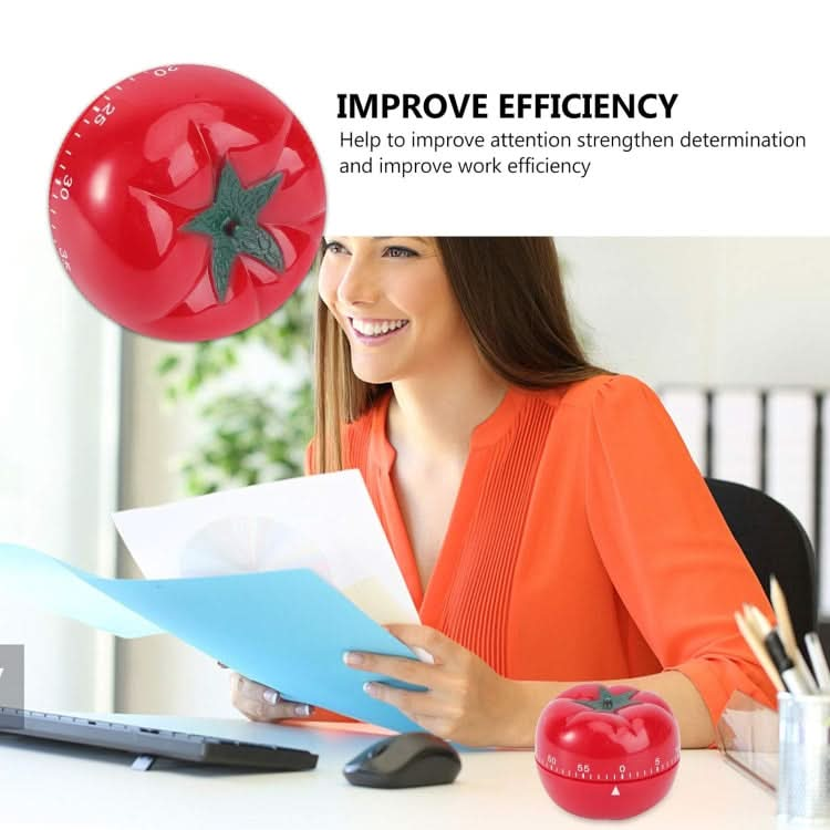 Creative Cute Tomato Shape Kitchen Mechanical Timer Alarm Reminder - Reluova