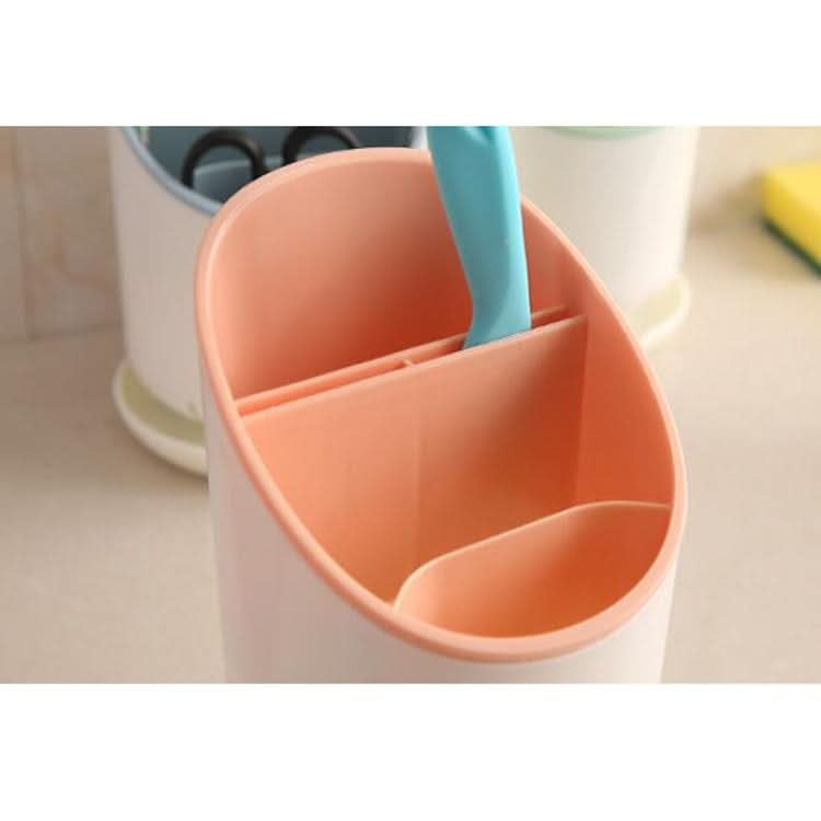 Creative Multi-function Double Drain Shelf Kitchen Chopsticks Storage Bucket Tableware Storage Box - Reluova