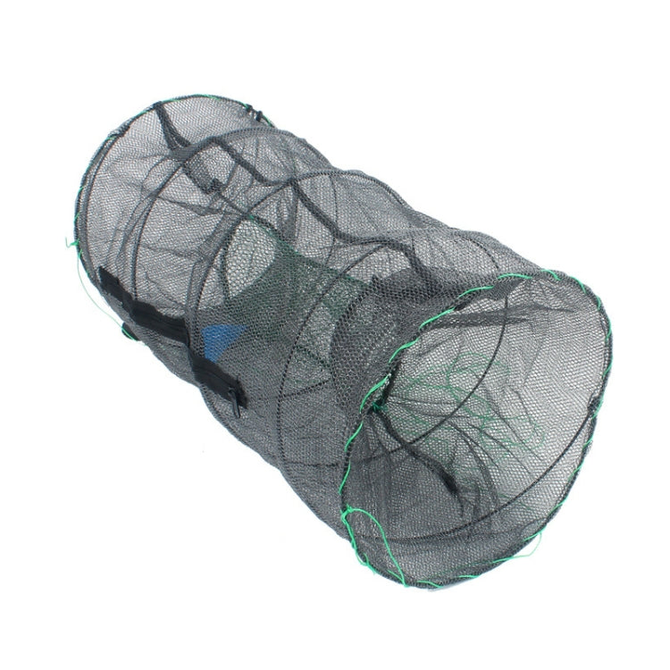 Spring Cage Fishing Net Automatic Folding Shrimp Cage Round Spring Fish Net