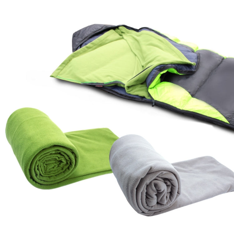 Outdoor Fleece Sleeping Bag Camping Trip Air Conditioner Dirty Sleeping Bag Separated By Knee Blanket During Lunch Break