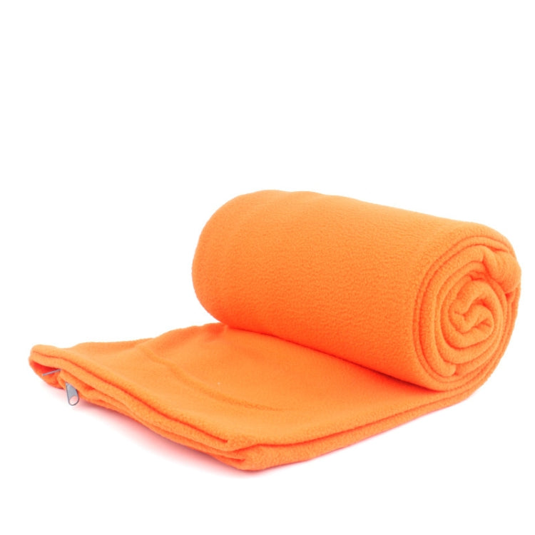 Outdoor Fleece Sleeping Bag Camping Trip Air Conditioner Dirty Sleeping Bag Separated By Knee Blanket During Lunch Break