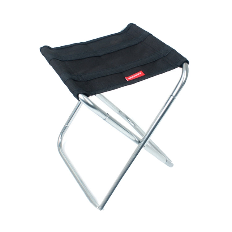 CLS 7075 Aluminum Alloy Fishing Chair Portable Camping Train Stool, Size: 24.8x22.5x27cm Reluova