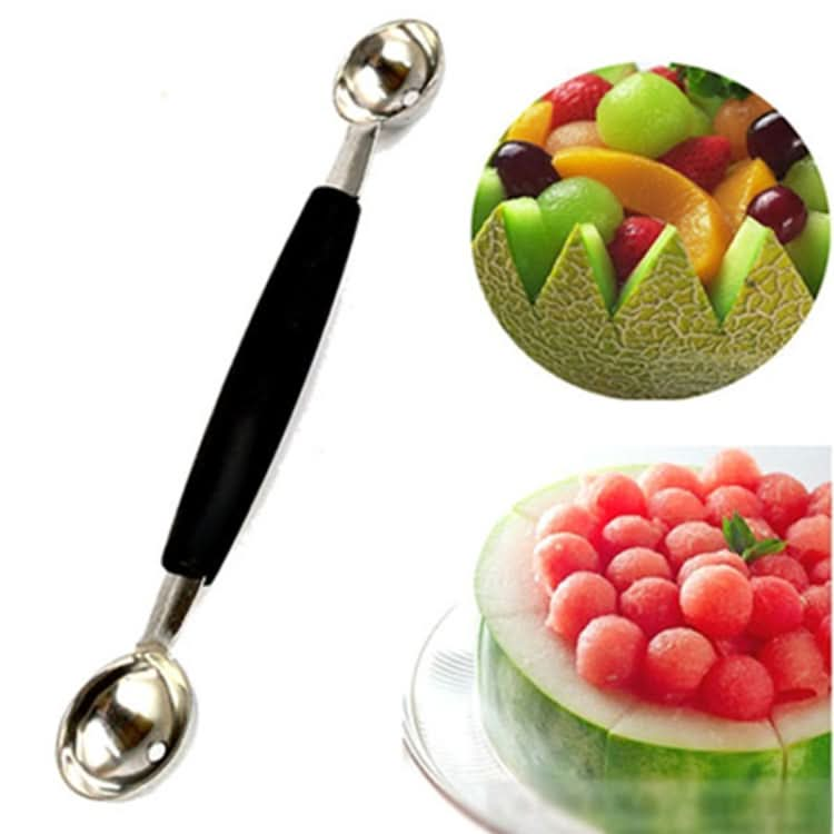 Household Stainless Steel Double Head Fruit Digging Spoon - Reluova