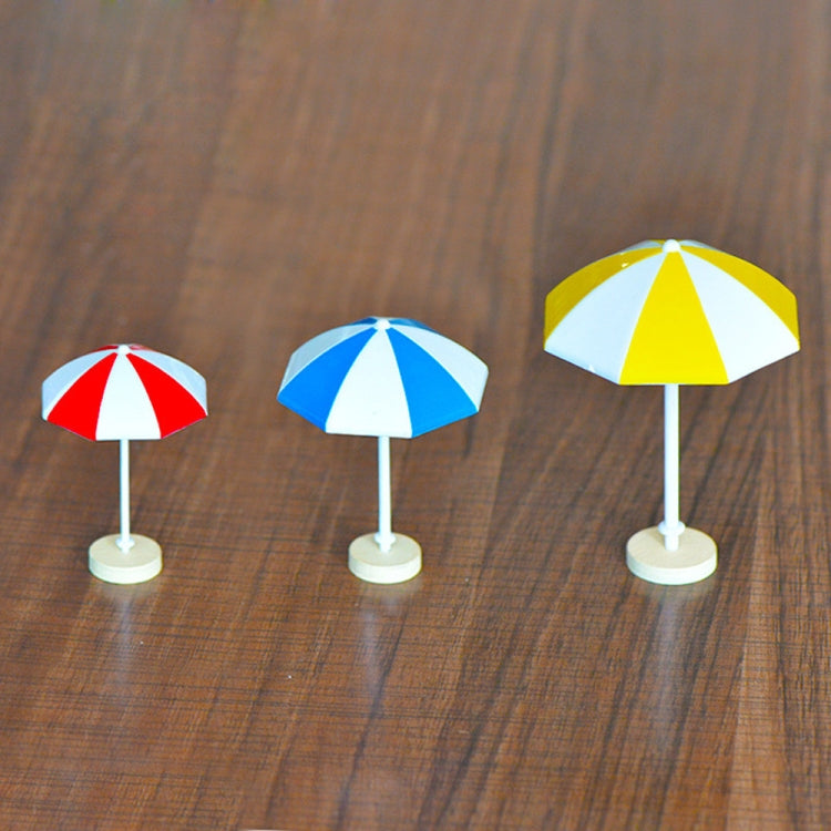 2 PCS Miniature Sun Umbrella DIY Home Garden Decoration Cute Umbrella Table Ornament Handicrafts-Reluova