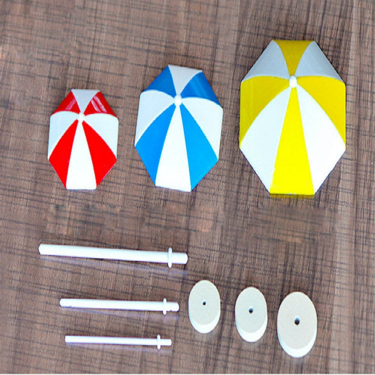 2 PCS Miniature Sun Umbrella DIY Home Garden Decoration Cute Umbrella Table Ornament Handicrafts-Reluova