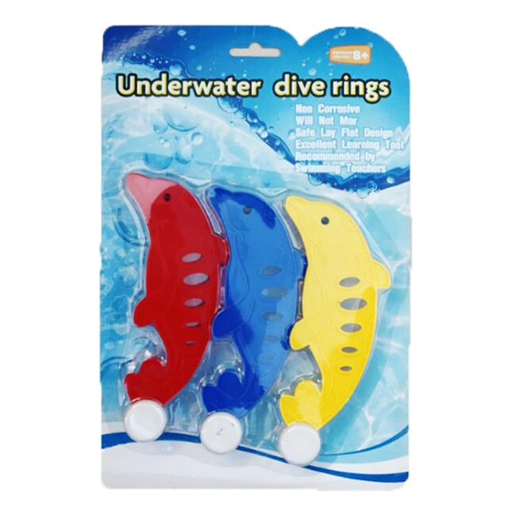 3 PCS Summer Swimming Dive Toy Sets Dolphin Playing Water Toy