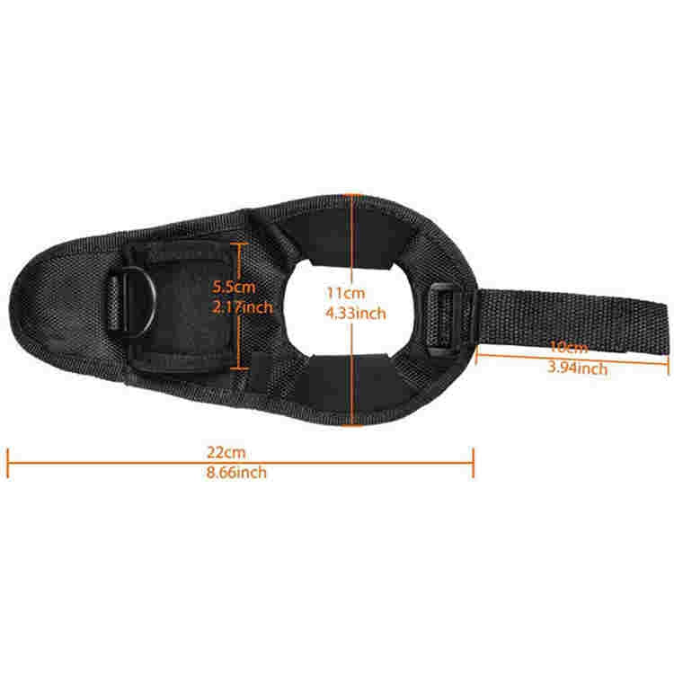 Outdoor Diving Cloth Flashlight Wrist Strap Fixing Belt Support Arm Sleeve