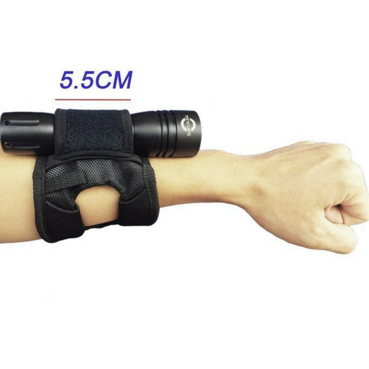 Outdoor Diving Cloth Flashlight Wrist Strap Fixing Belt Support Arm Sleeve Reluova