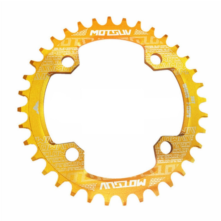 MOTSUV Round Narrow Wide Chainring MTB  Bicycle 104BCD Tooth Plate Parts, Series 2 Reluova