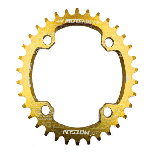 MOTSUV Round Narrow Wide Chainring MTB  Bicycle 104BCD Tooth Plate Parts, Series 1