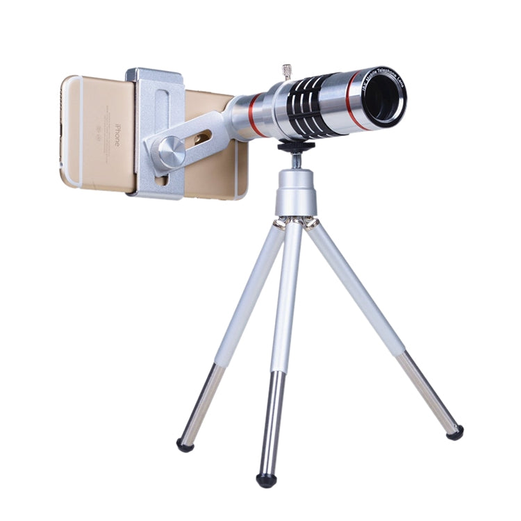 Bolanke Outdoor Telescope Mobile Phone Accessories Shooting Telephoto Lens with Universal Metal Clip Reluova