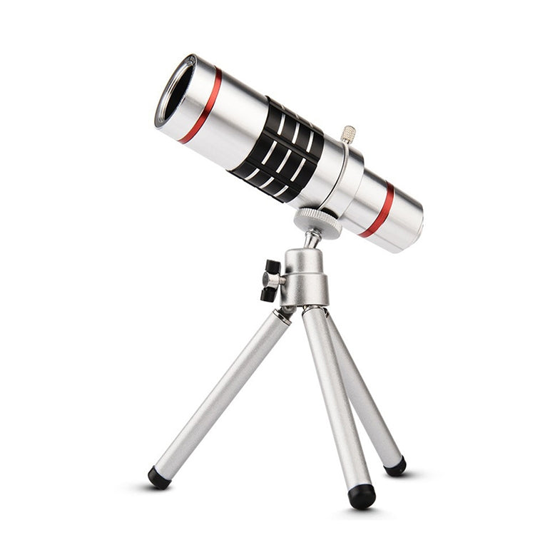 Bolanke Outdoor Telescope Mobile Phone Accessories Shooting Telephoto Lens with Universal Metal Clip Reluova