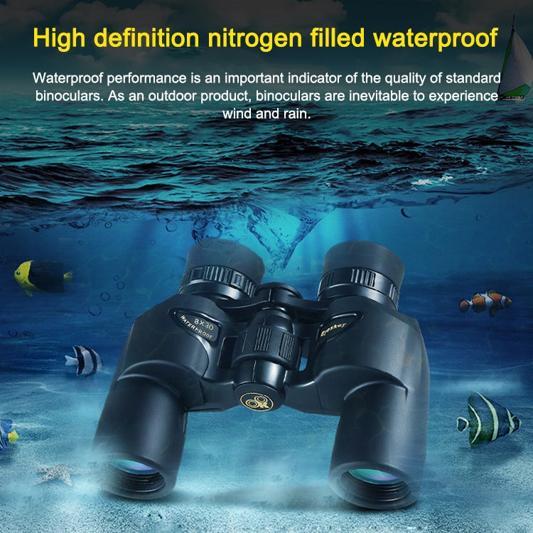 Eyeskey 8X30 High-definition Portable Binoculars Low Light Night Vision Waterproof Concert Telescope Reluova